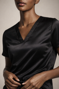 “Noir” Satin Set
