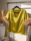 The Olive Muse | Satin Feather